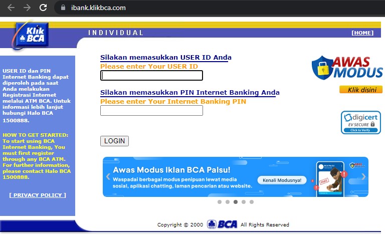 BCA Internet Banking Lengkap Cara Daftar, Aktivasi Dan Tips ...